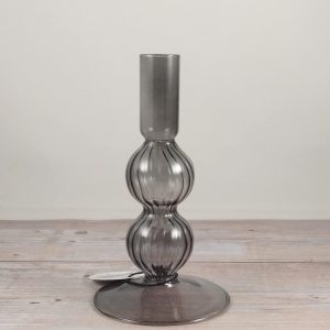 Kaarsenhouder swirl bubbles
